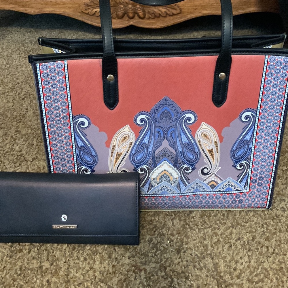 Spartina 449 purse with matching wallet